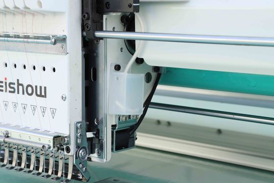 Máquina de bordado computarizada de agujas múltiples 9 agujas 24 máquina de bordado de cabeza