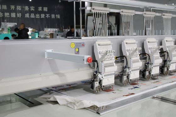 9 agujas Máquina de bordado de sequin doble 20 cabeza 10.5m*2.3m*1.25m