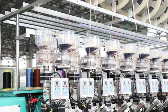 10 cabezas 4 máquina de bordado de aguja industrial con perlas Función de lentejuelas