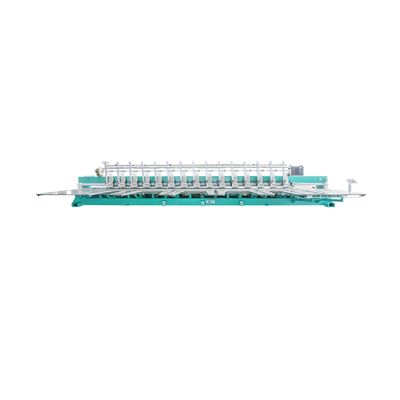 15 cabezas Máquina de bordado de corte láser 220V 380V Máquina de bordado de tela completa