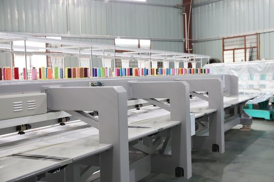15 Cabezas 9 Agujas Máquina de bordado con cordón 13 Idiomas Construcción resistente