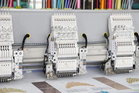 15 Máquina de bordado de cabeza computarizada 13 idiomas máquina de bordado de codificación