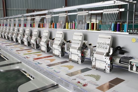 15 Máquina de bordado de cabeza computarizada 13 idiomas máquina de bordado de codificación