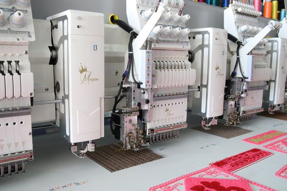 Máquina de bordado de computadora de múltiples funciones 15 cabeza más máquina de bordado de toallas