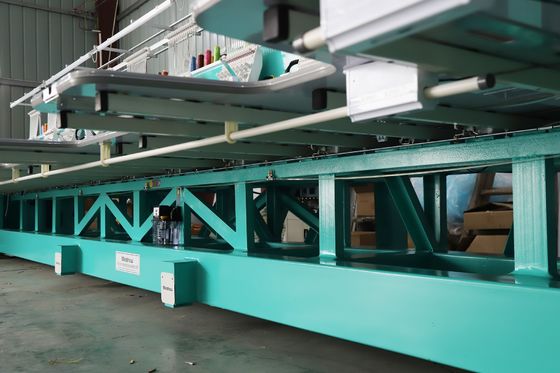 Máquina de computadora de bordado de lencería única 15 agujas 10 cabezas