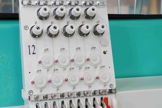 30 cabezas 9 agujas máquina de bordado plano con doble cam recíproco único