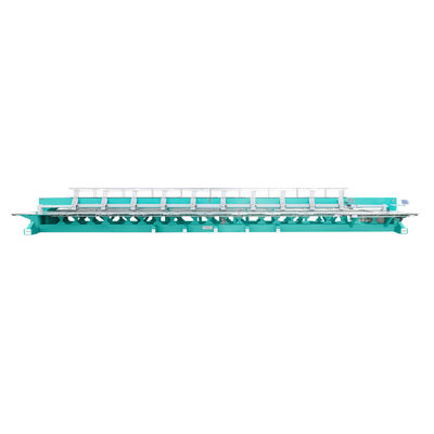 Máquina de bordado computarizada de alta velocidad de 1200 RPM 10 cabezas Durable