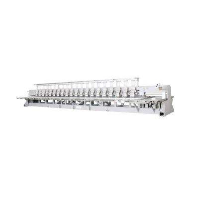 4500 kg Máquina de bordado industrial computarizada 22 cabeza 9 agujas