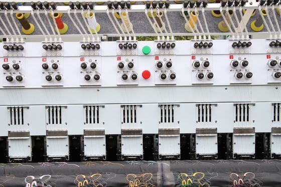 Automatización máquina de bordado de alfombras de algodón 22 cabezas 4 colores