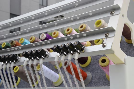 Automatización máquina de bordado de alfombras de algodón 22 cabezas 4 colores